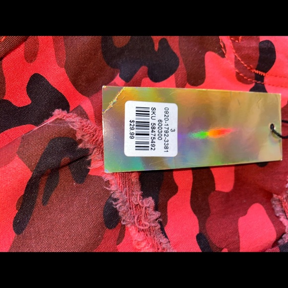 Revamped denim red army distressed s… - Picture 3 of 9